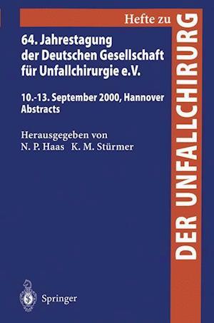 64. Jahrestagung Der Deutschen Gesellschaft Für Unfallchirurgie E.V.