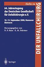 64. Jahrestagung Der Deutschen Gesellschaft Für Unfallchirurgie E.V.