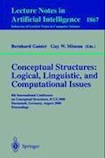 Conceptual Structures: Logical, Linguistic, and Computational Issues
