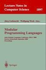 Modular Programming Languages