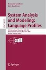 System Analysis and Modeling: Language Profiles