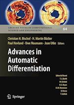 Advances in Automatic Differentiation