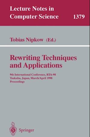 Rewriting Techniques and Applications