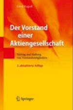 Der Vorstand einer Aktiengesellschaft