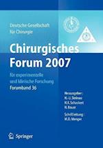 Chirurgisches Forum 2007 Für Experimentelle Und Klinische Forschung