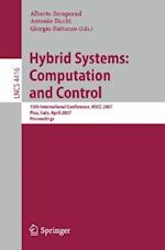 Hybrid Systems: Computation and Control