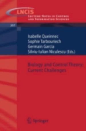 Biology and Control Theory: Current Challenges