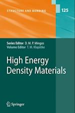 High Energy Density Materials