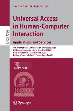 Universal Access in Human-Computer Interaction. Applications and Services