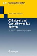CGE Models and Capital Income Tax Reforms