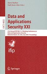 Data and Applications Security XXI