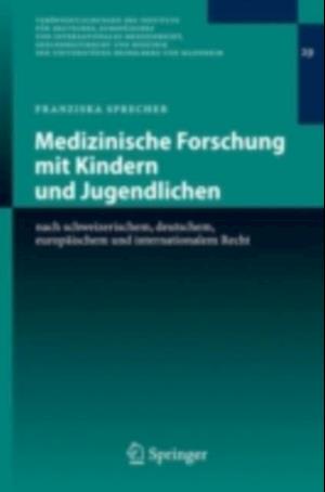 Medizinische Forschung mit Kindern und Jugendlichen