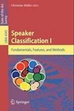 Speaker Classification I