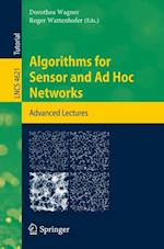 Algorithms for Sensor and Ad Hoc Networks