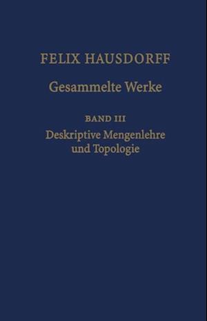 Felix Hausdorff - Gesammelte Werke Band III