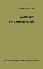 Wörterbuch der Charakterkunde