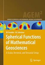 Spherical Functions of Mathematical Geosciences