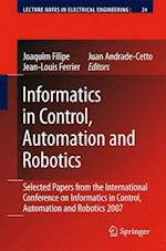 Informatics in Control, Automation and Robotics