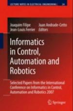 Informatics in Control, Automation and Robotics