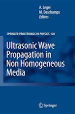 Ultrasonic Wave Propagation in Non Homogeneous Media