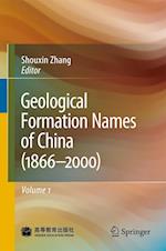 Geological Formation Names of China (1866—2000)