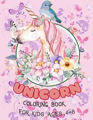 Unicorn, Mermaid and Princess Coloring Book