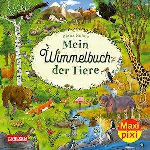 Maxi Pixi 417: VE 5: Mein Wimmelbuch der Tiere (5 Exemplare)