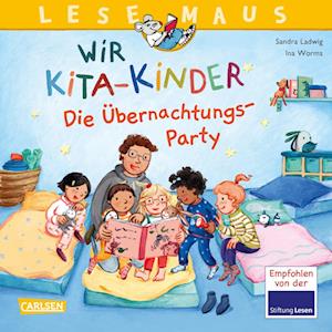 LESEMAUS 166: Wir KiTa-Kinder - Die Übernachtungs-Party