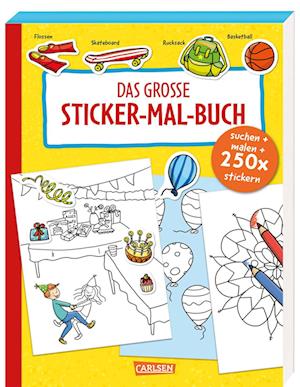 Das große Sticker-Mal-Buch