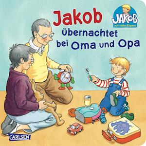 Jakob übernachtet bei Oma und Opa