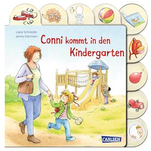 Conni-Pappbilderbuch: Conni kommt in den Kindergarten