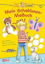 Conni Gelbe Reihe: Mein Schablonen-Malbuch