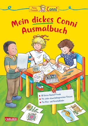 Conni Gelbe Reihe (Beschäftigungsbuch): Mein dickes Conni-Ausmalbuch