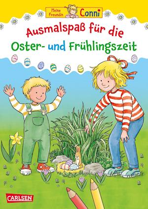 Conni Gelbe Reihe (Beschäftigungsbuch): Ausmalspaß für die Oster- und Frühlingszeit