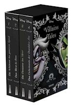 Disney. Villains: Villain Tales. Taschenbuch-Schuber. Enthält die Geschichten »Die Schönste im ganzen Land«, »Das Biest in ihm«, »Die Einsame im Meer«, »Das Geheimnis der Dunklen Fee«