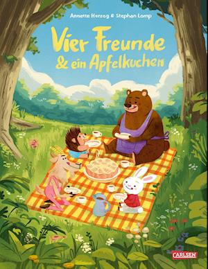 Vier Freunde und ein Apfelkuchen