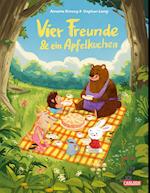 Vier Freunde und ein Apfelkuchen