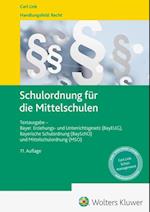 Schulordnung für die Mittelschulen