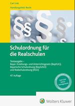 Schulordnung für die Realschulen