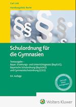 Schulordnung für die Gymnasien