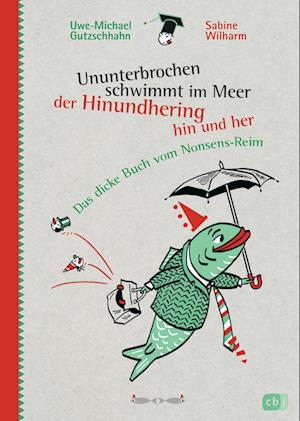 Ununterbrochen schwimmt im Meer der Hinundhering hin und her