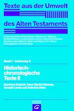 Historisch-chronologische Texte II