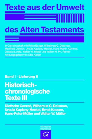 Historisch-chronologische Texte III