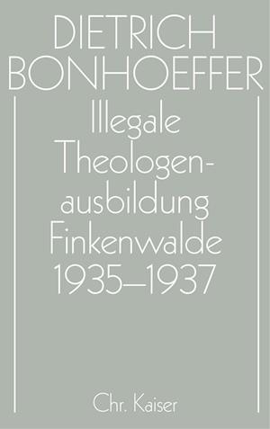 Illegale Theologenausbildung: Finkenwalde 1935-1937