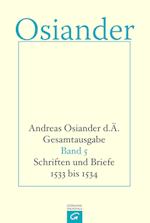 Schriften und Briefe 1533 bis 1534