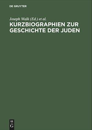 Kurzbiographien Zur Geschichte Der Juden