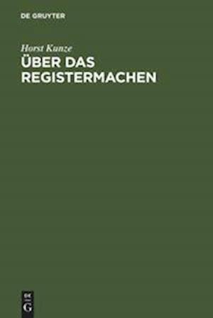 Über Das Registermachen