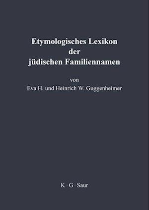 Etymologisches Lexikon der jüdischen Familiennamen