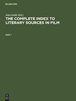 The Complete Index to Literary Sources in Film