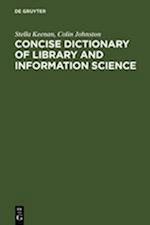 Concise Dictionary of Library and Information Science